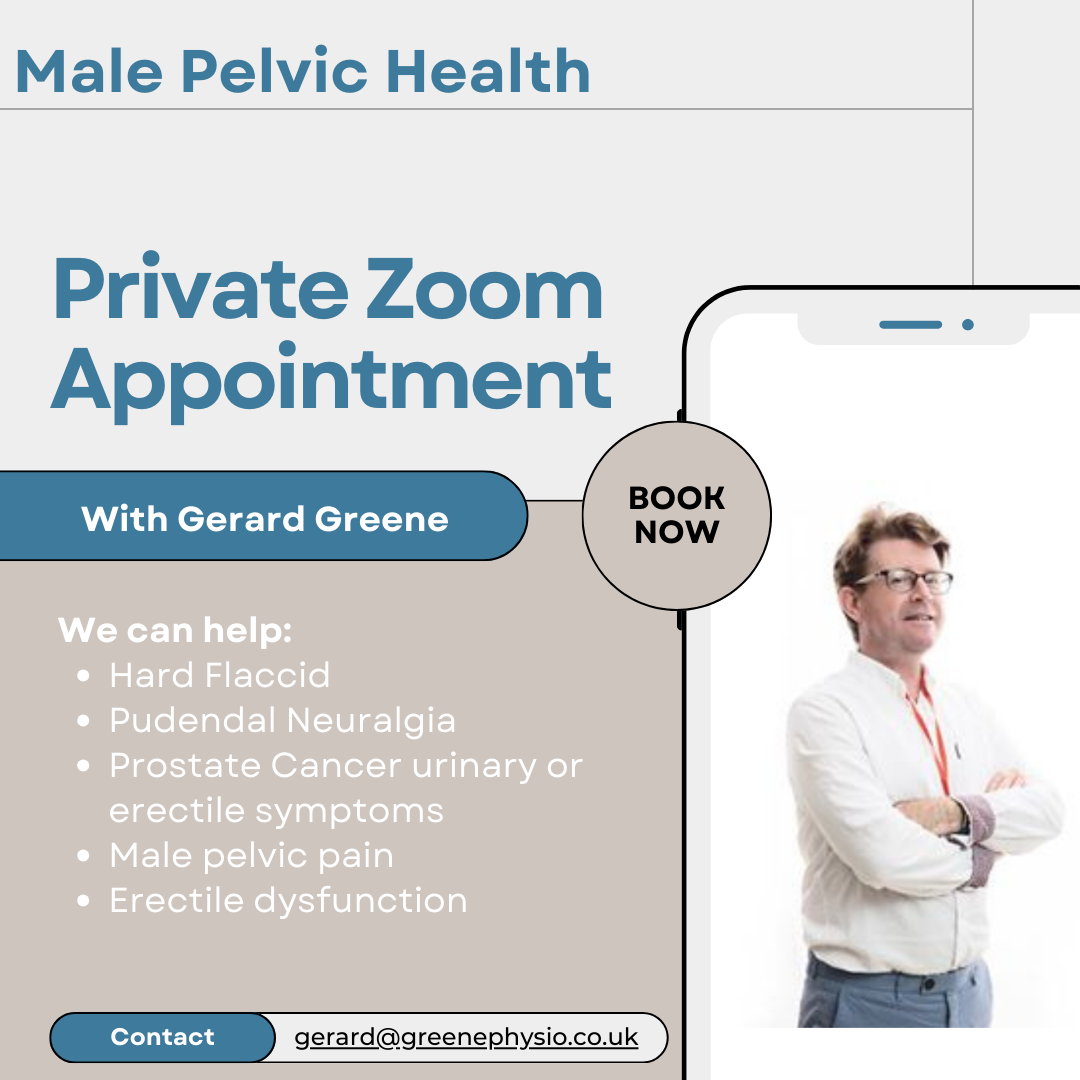 image for story Male pelvic health appointments but online 