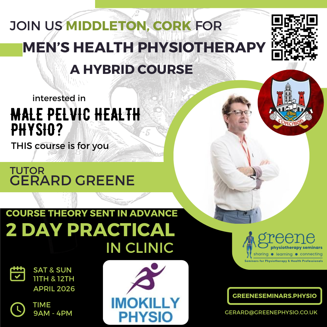 image for Gerard is coming to Cork, Ireland to teach his Men’s Health Course! 