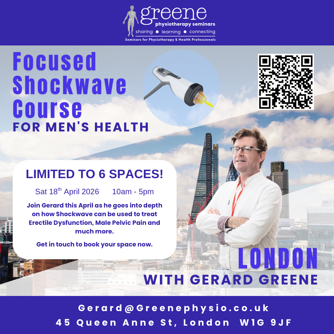 image for Gerard is running his Focused shockwave course again this April?