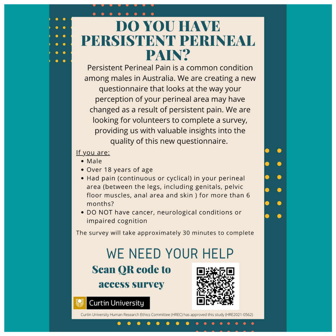 image for story Male Pelvic (Perineal) Pain Research 