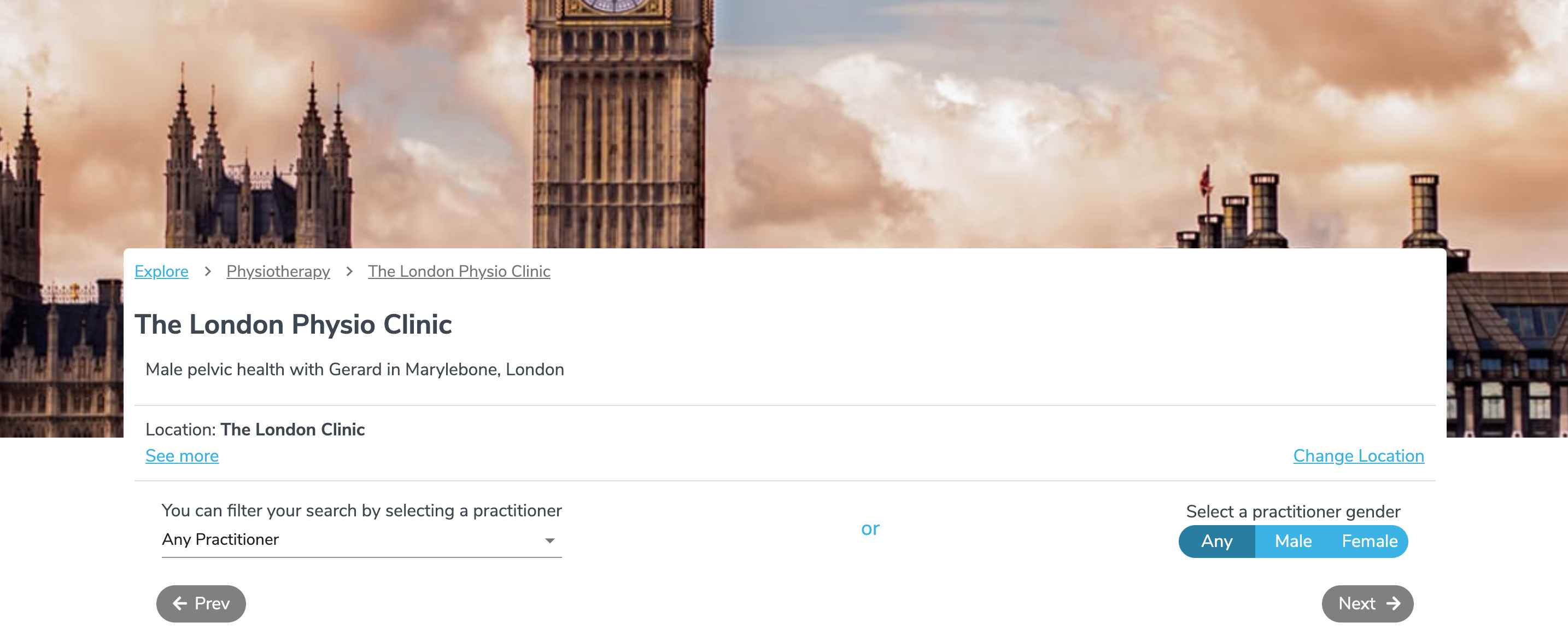 appointment graphic and link